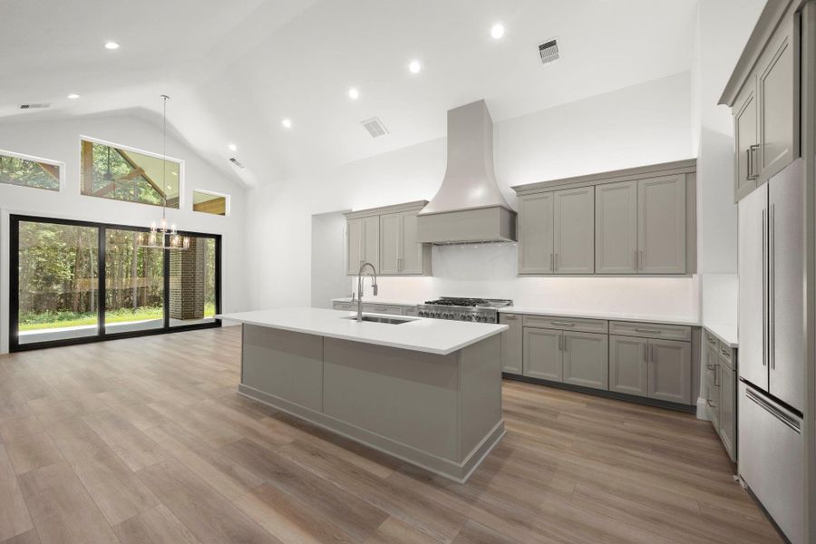 Furnished interior view inside a new home in , Huntsville (Image 13).