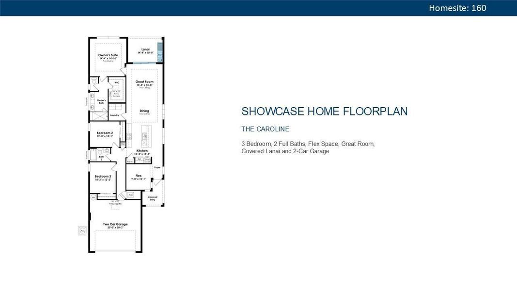 2D floor plan layout of this home in , Port St. Lucie, FL (Image 4).