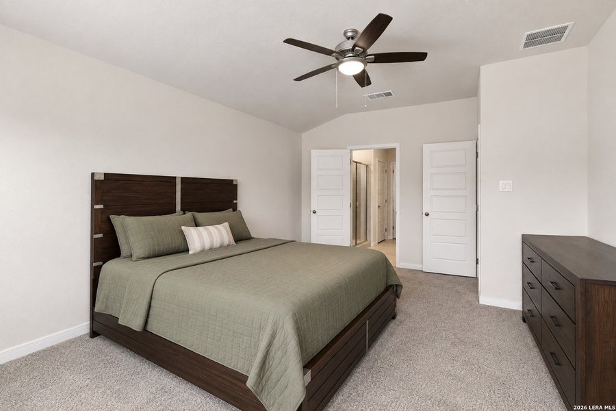 Furnished interior view inside a new home in Catalina, Converse (Image 12).