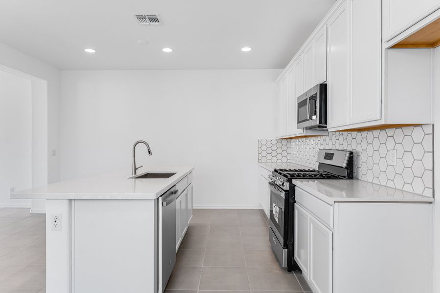 Furnished interior view inside a new home in Avila at Rancho Mercado, Surprise (Image 7). Furnished interior view inside a new home in Avila at Rancho Mercado, Surprise (Image 7).