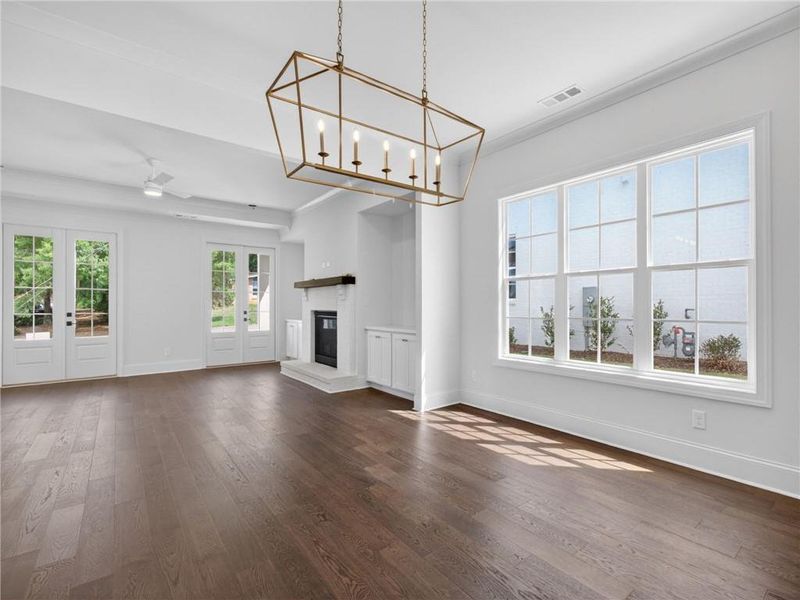 Spacious, unfurnished interior of a new home in , Suwanee (Image 24).