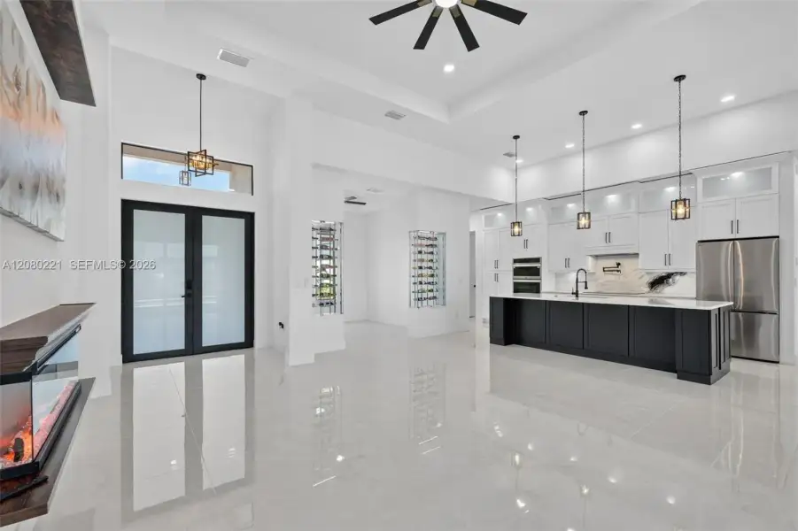 Furnished interior view inside a new home in , Cape Coral (Image 6). Furnished interior view inside a new home in , Cape Coral (Image 6).
