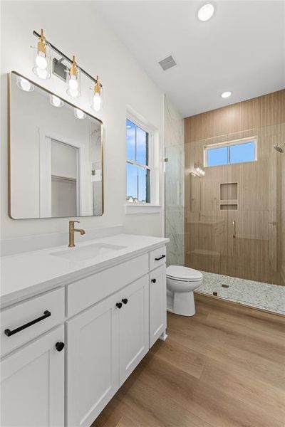 Furnished interior view inside a new home in , Woodway (Image 14).