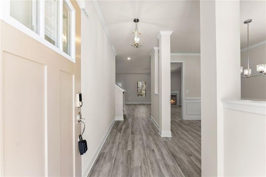 Spacious, unfurnished interior of a new home in Magnolia Villas, Cornelia (Image 19).