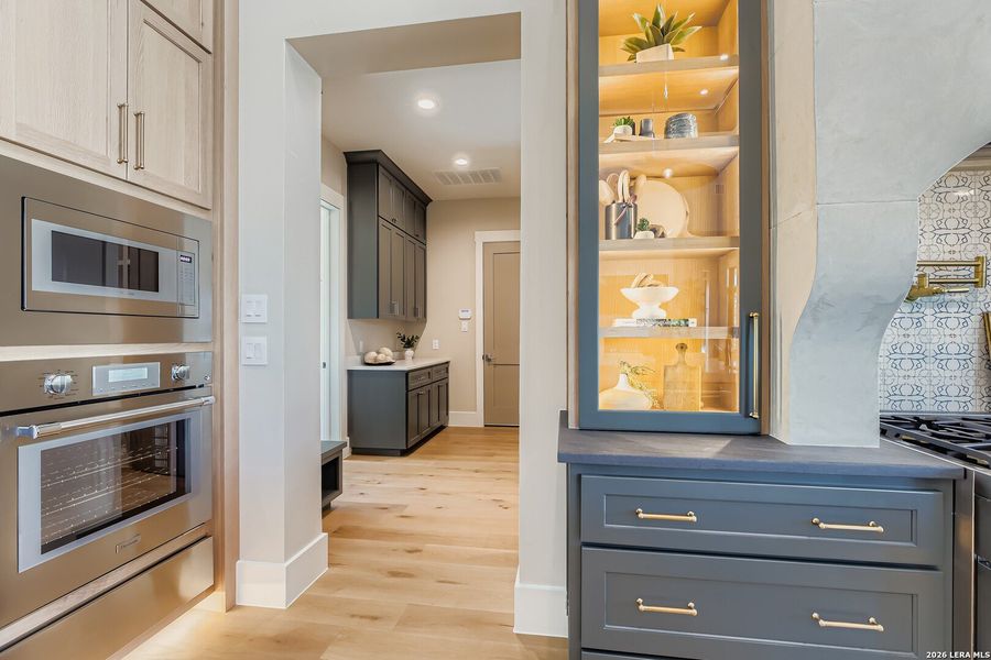 Furnished interior view inside a new home in Pecan Springs, Boerne (Image 47).