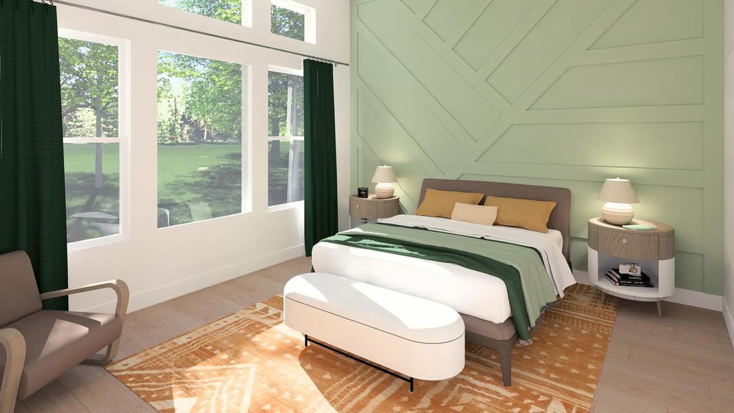 The Rainier Primary Suite The Rainier Primary Suite