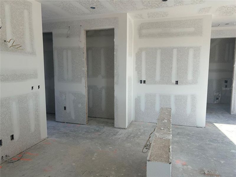 In-progress construction of a new home in Oakfield Trails Signature, Parrish, FL (Image 13).