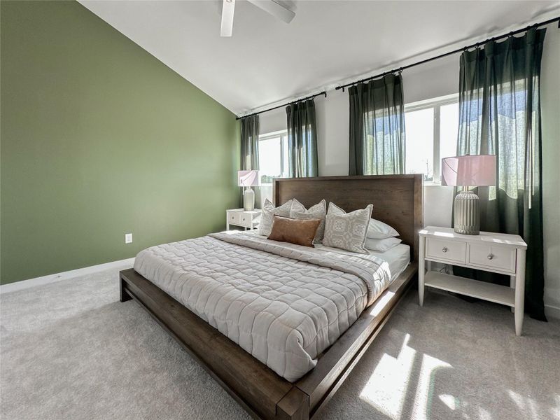 Furnished interior view inside a new home in , Conroe (Image 30).