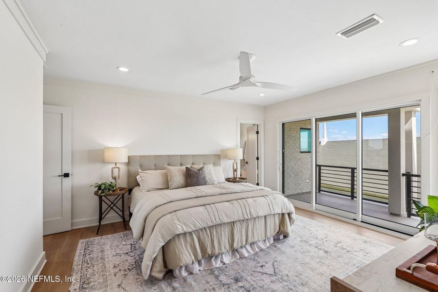 Furnished interior view inside a new home in , Jacksonville Beach (Image 17).