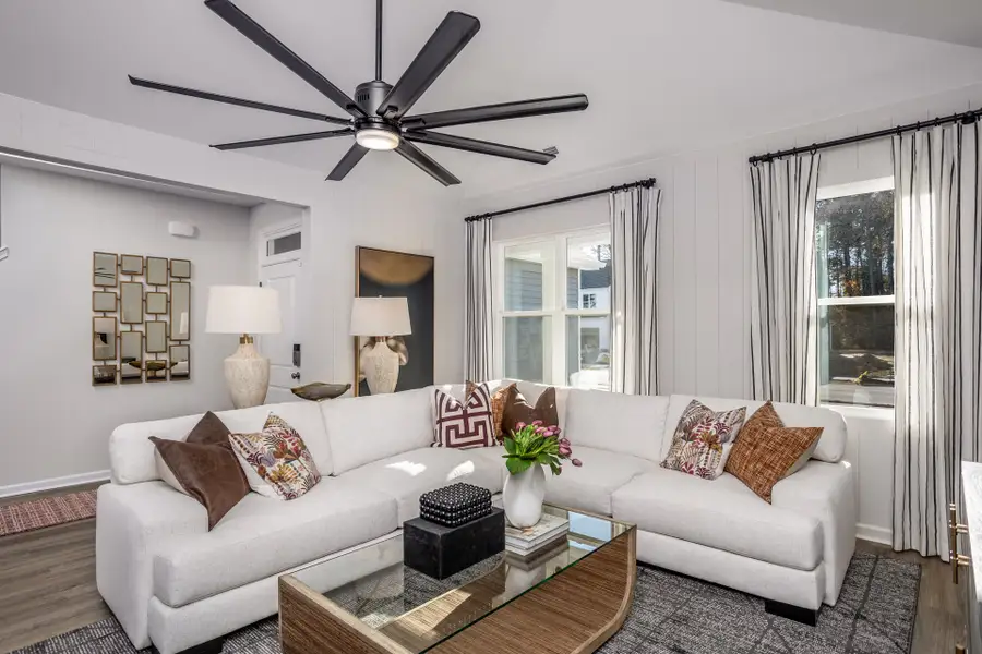 Representative furnished interior of a home built from the Mallard by McKee Homes in Coventry Woods, Fayetteville (Image 5).