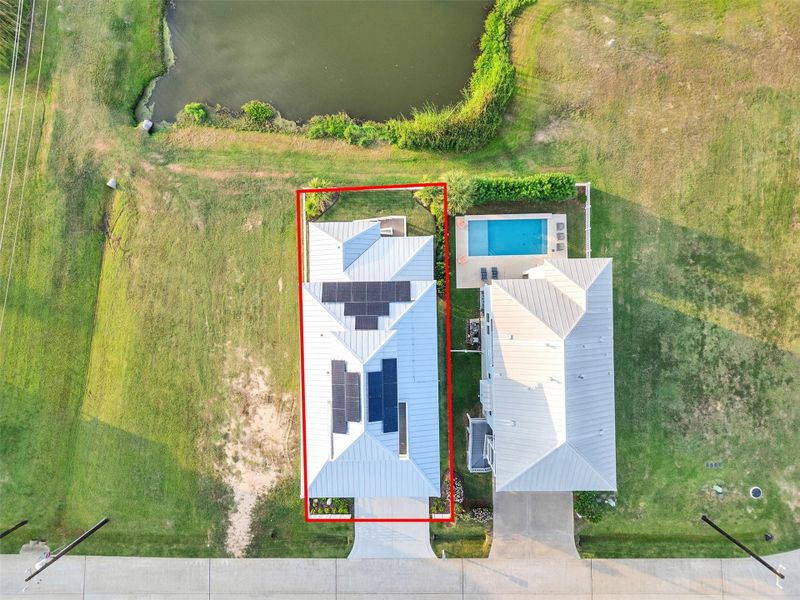 This stunning aerial view showcases luxury living powered by innovation — owned solar panels and a whole-home battery backup work seamlessly with an electricity plan offering free nights, keeping bills well below $100 a month! All while you enjoy endless Gulf breezes and sunshine from your spacious lot in Beachside Village. Stylish, efficient, and built for the ultimate coastal lifestyle! This stunning aerial view showcases luxury living powered by innovation — owned solar panels and a whole-home battery backup work seamlessly with an electricity plan offering free nights, keeping bills well below $100 a month! All while you enjoy endless Gulf breezes and sunshine from your spacious lot in Beachside Village. Stylish, efficient, and built for the ultimate coastal lifestyle!