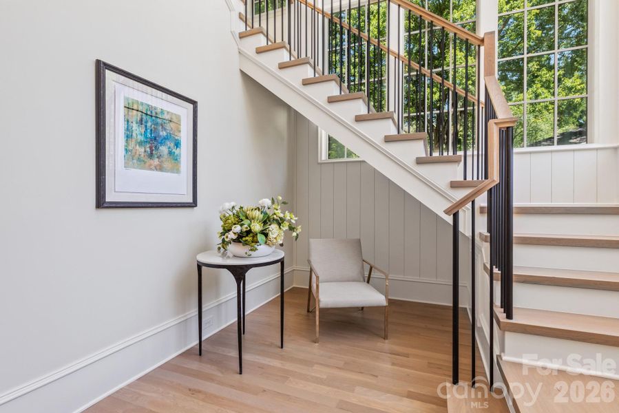 Furnished interior view inside a new home in , Charlotte (Image 15).