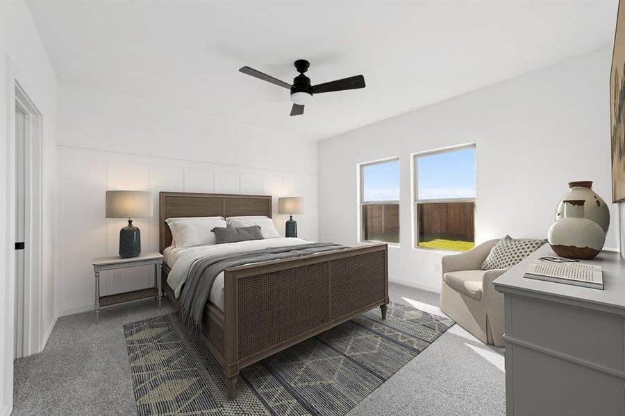 Furnished interior view inside a new home in Rolling Ridge, Van Alstyne (Image 13). Furnished interior view inside a new home in Rolling Ridge, Van Alstyne (Image 13).