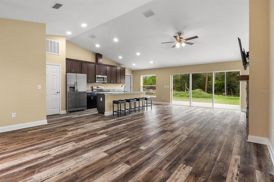 Furnished interior view inside a new home in , Haines City (Image 8).