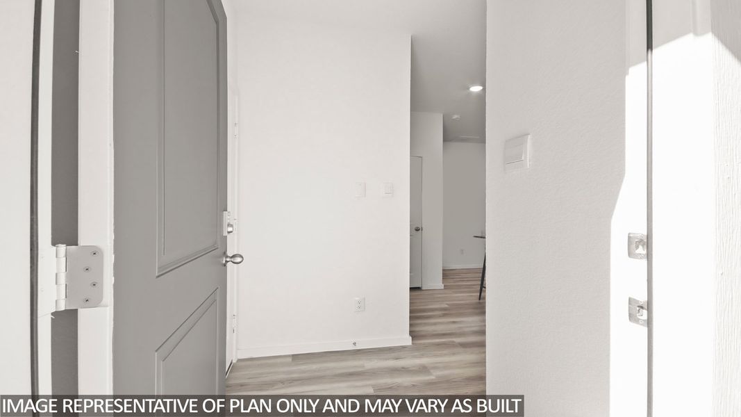 Representative unfurnished interior of a home built from the 1293 by D.R. Horton in The Villas at Legacy Park, Houston (Image 22). Representative unfurnished interior of a home built from the 1293 by D.R. Horton in The Villas at Legacy Park, Houston (Image 22).