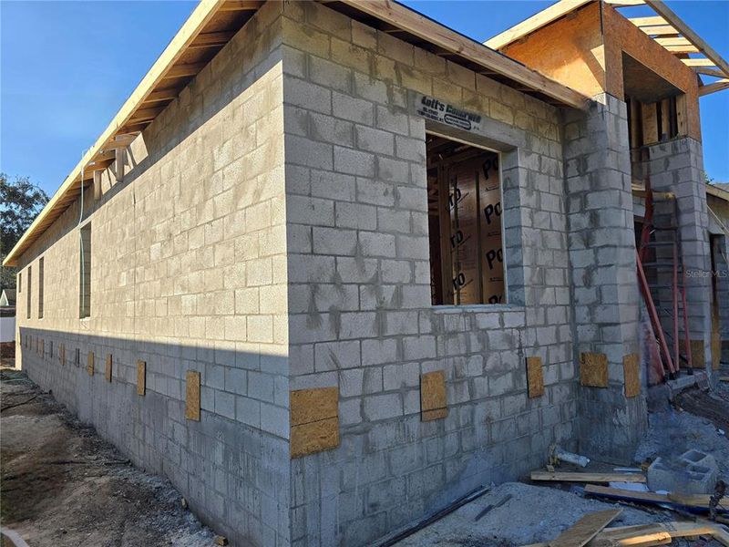 In-progress construction of a new home in , Clearwater, FL (Image 41).