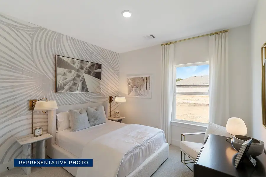 Representative furnished interior of a home built from the McKinley F by First Texas Homes in The Meadows, Denton (Image 12).