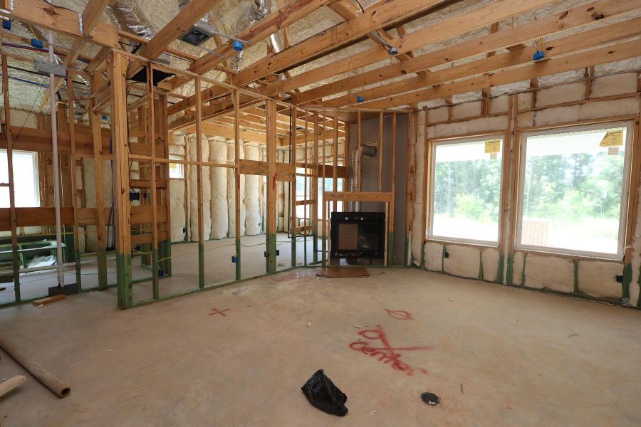 In-progress construction of a new home in Grand Central Park - Ascent Collection, Conroe, TX (Image 4). In-progress construction of a new home in Grand Central Park - Ascent Collection, Conroe, TX (Image 4).