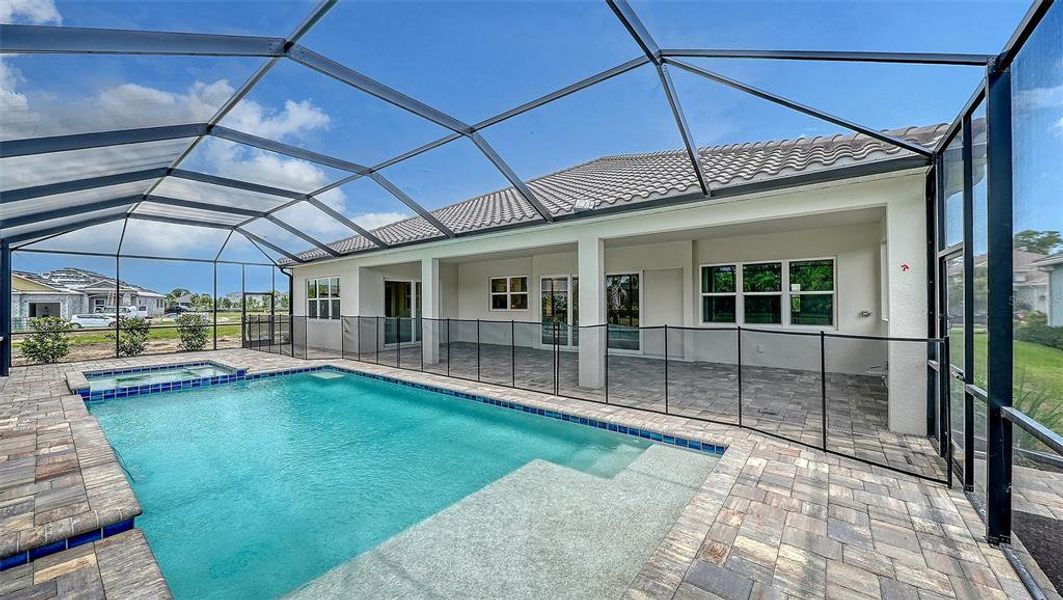 Exterior details and patio area of a home in Grand Park, Sarasota (Image 4). Exterior details and patio area of a home in Grand Park, Sarasota (Image 4).