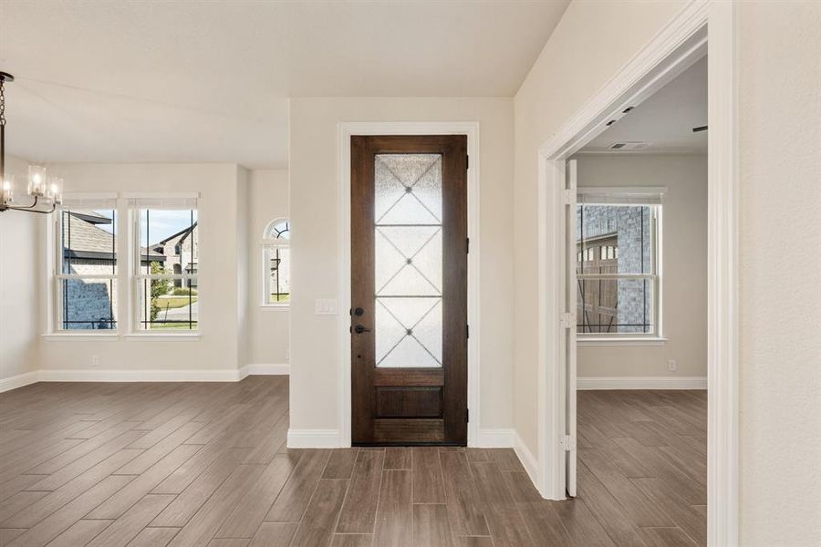Spacious, unfurnished interior of a new home in The Enclave at Parks of Aledo, Aledo (Image 30). Spacious, unfurnished interior of a new home in The Enclave at Parks of Aledo, Aledo (Image 30).