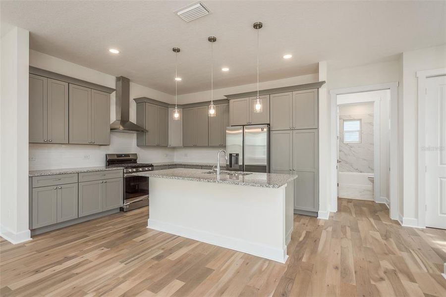 Kitchen of Sold Model Home