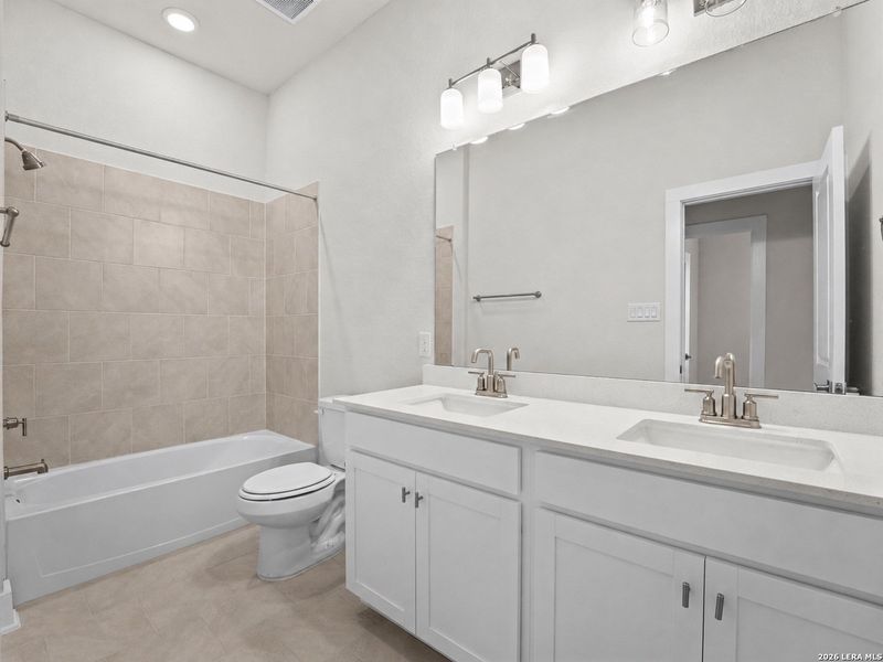 Furnished interior view inside a new home in Westridge, San Antonio (Image 9).