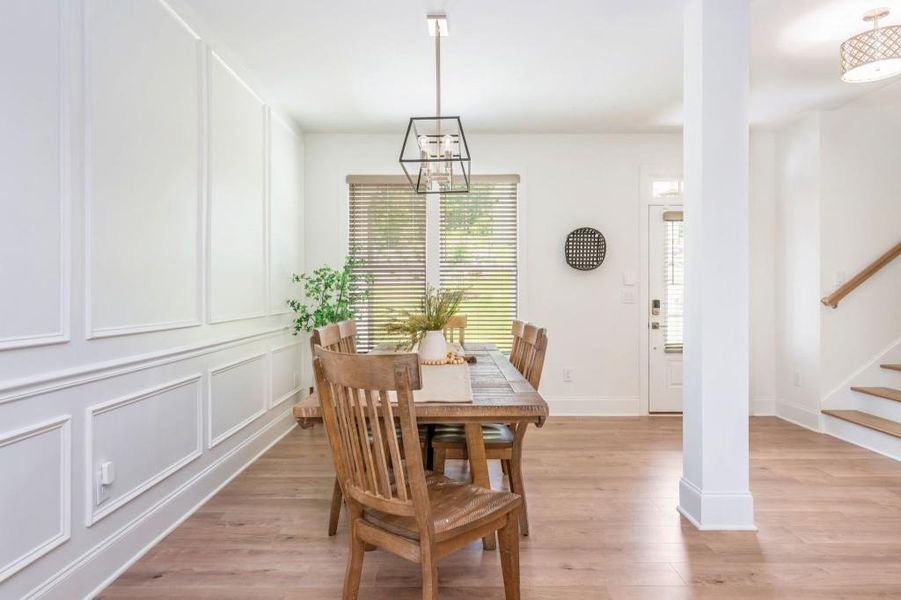 Furnished interior view inside a new home in Liberty Springs, Woodstock (Image 8).