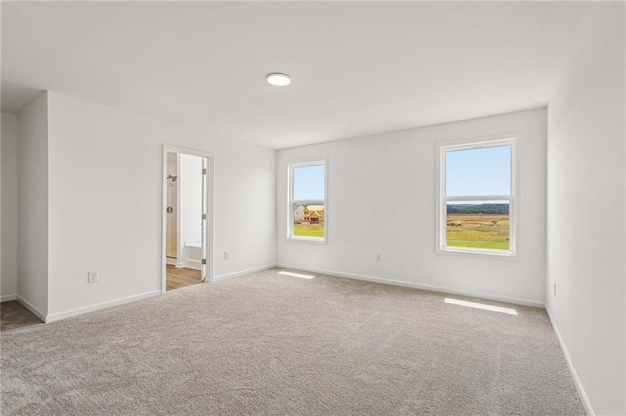 Spacious, unfurnished interior of a new home in Langston Reserve, Cartersville (Image 19).