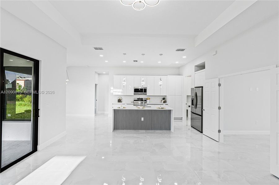 Furnished interior view inside a new home in , Lehigh Acres (Image 13).