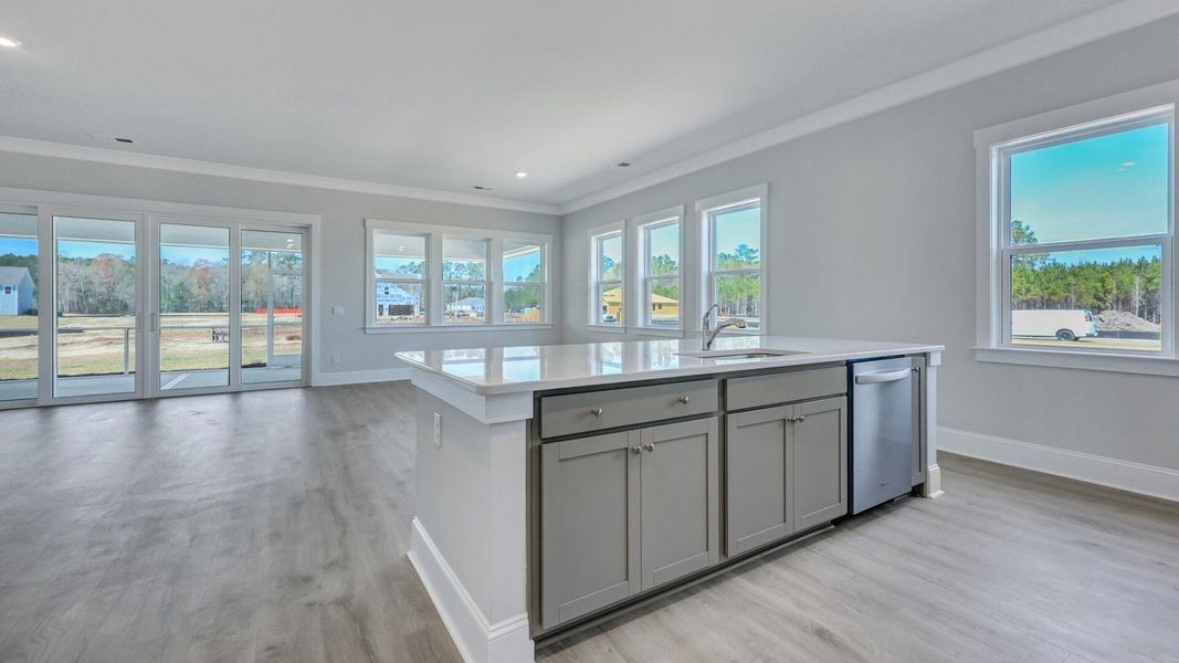Furnished interior view inside a new home in Berkeley Bay, Ridgeville (Image 11).