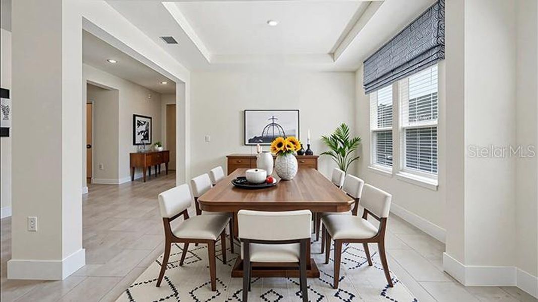 Furnished interior view inside a new home in Finley Woods, Gainesville (Image 8).