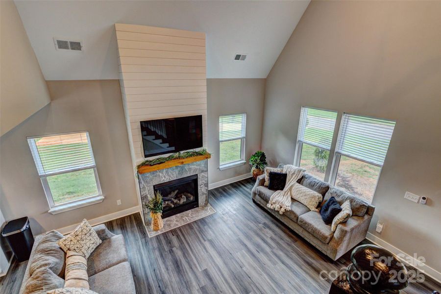 Furnished interior view inside a new home in , Shelby (Image 11). Furnished interior view inside a new home in , Shelby (Image 11).