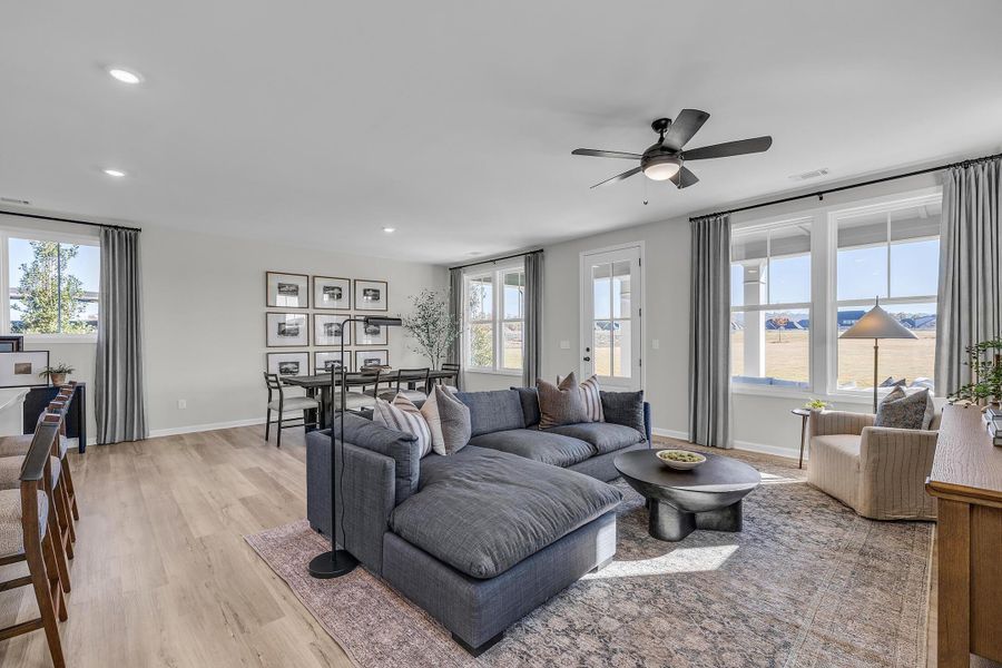 Furnished interior view inside a new home in Wildflower, Chattanooga (Image 5).