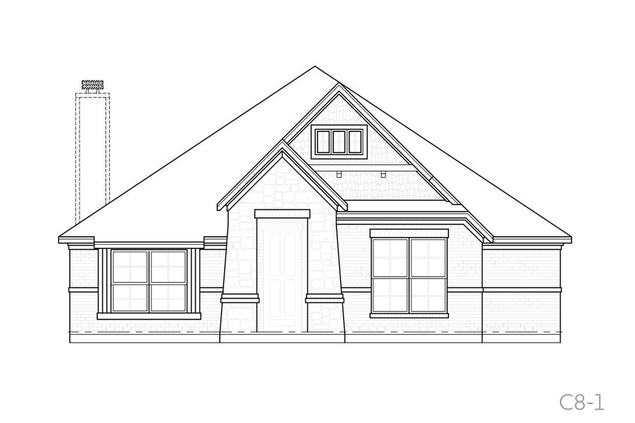 Representative rendering of the exterior for the Eisenhower by John Houston Homes (Image 5). Representative rendering of the exterior for the Eisenhower by John Houston Homes (Image 5).