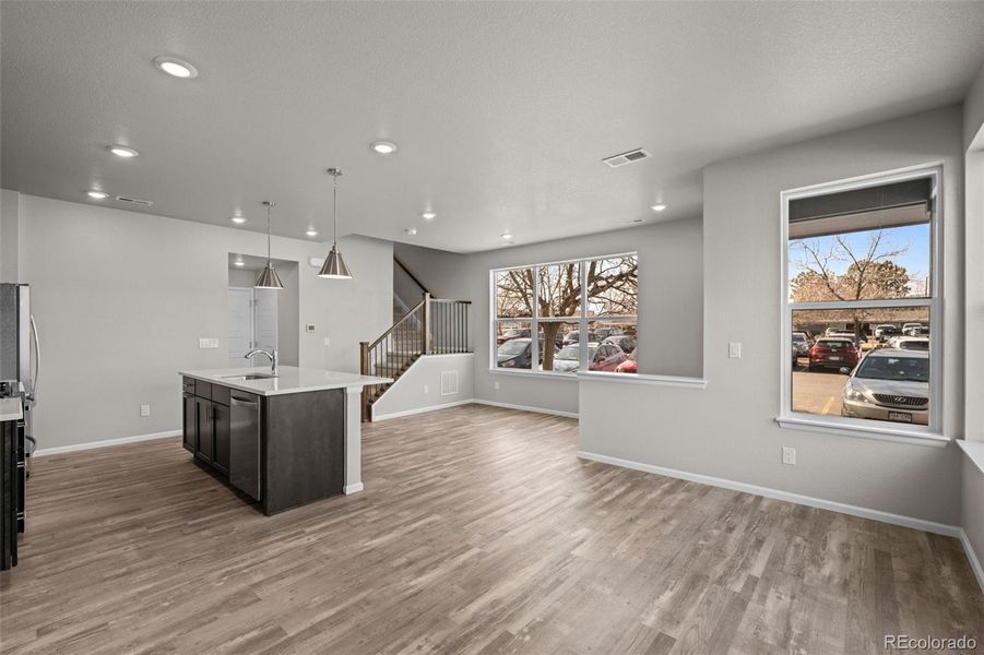 Furnished interior view inside a new home in Ralston Creek, Arvada (Image 15).