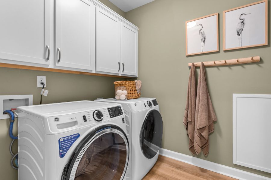 Representative furnished interior of a home built from the The Seashore by Chesapeake Homes in Coastal Club of the Carolinas, Calabash (Image 32).
