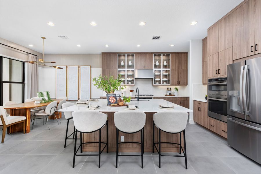 Representative furnished interior of a home built from the Polynesia by GL Homes in Lotus Edge, Boca Raton (Image 9).