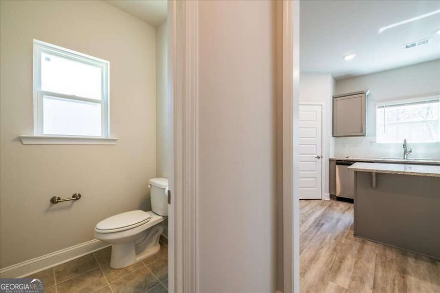 Furnished interior view inside a new home in Carson's Walk, Macon (Image 8).