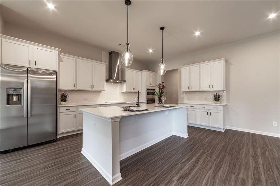 Furnished interior view inside a new home in , Canton (Image 13).