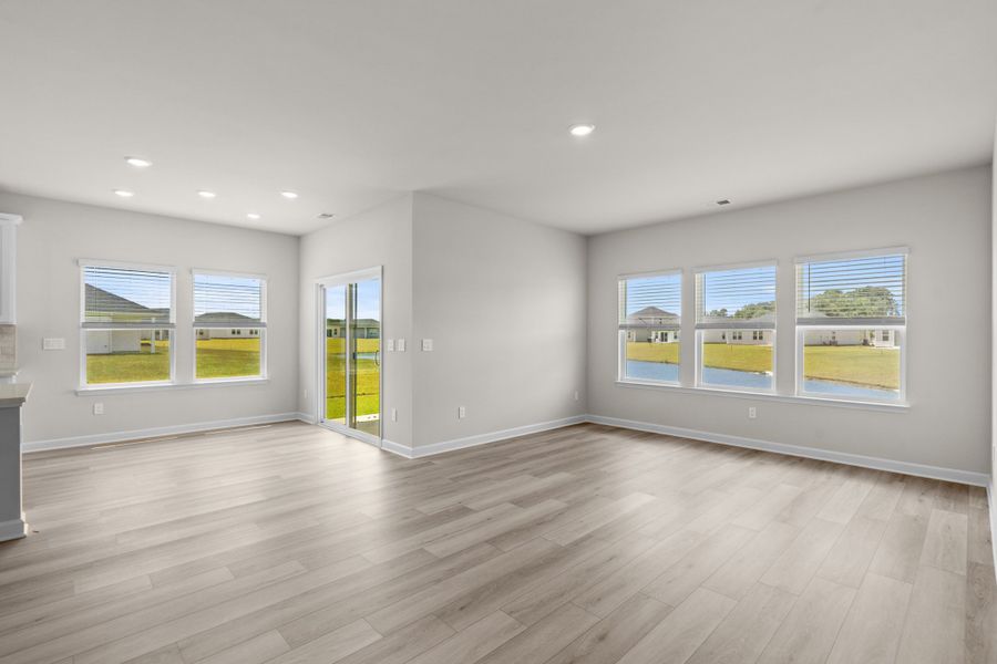 Spacious, unfurnished interior of a new home in Cypress Ridge - The Coastline Series, Longs (Image 15).