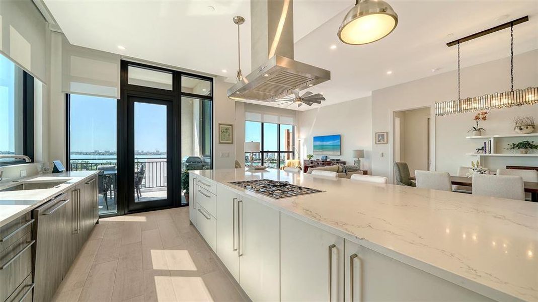 Furnished interior view inside a new home in , Sarasota (Image 15).