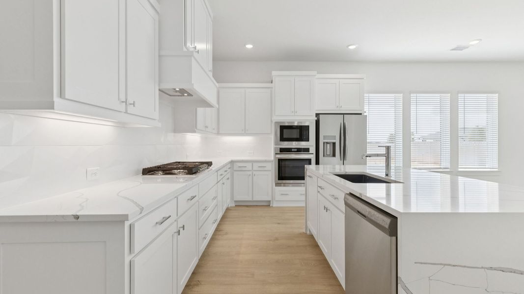 Representative furnished interior of a home built from the Elise by Normandy Homes in Rainwater Crossing, Celina (Image 10).