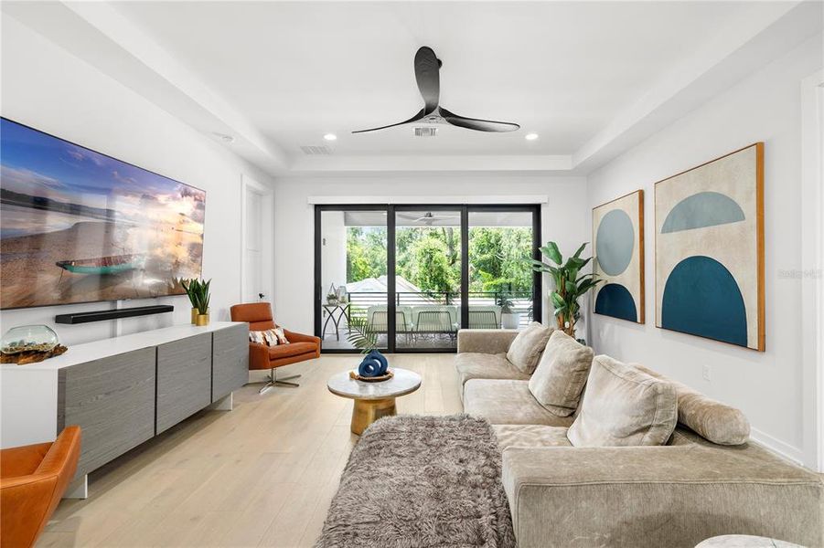 Furnished interior view inside a new home in , Tampa (Image 8).