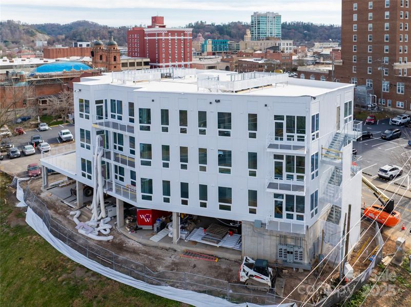 Condo located in Asheville, NC showcasing its design and architecture (Image 25).