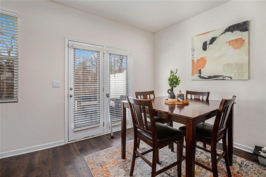 Furnished interior view inside a new home in , Lawrenceville (Image 11). Furnished interior view inside a new home in , Lawrenceville (Image 11).