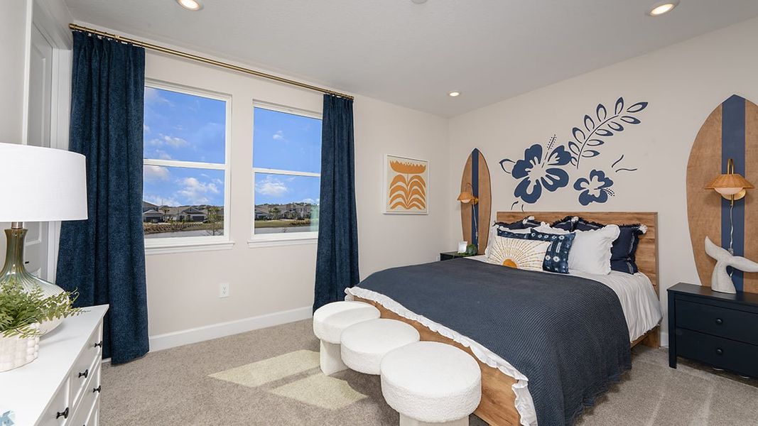 Representative furnished interior of a home built from the Montauk by Taylor Morrison in Timber Ridge, Plant City (Image 15).