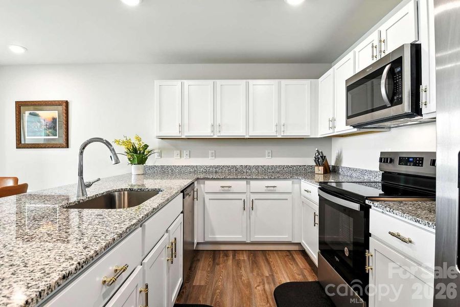 Furnished interior view inside a new home in Trivium, Newton (Image 24).