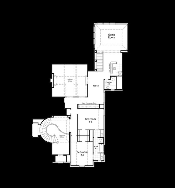 Upstairs Floor Plan