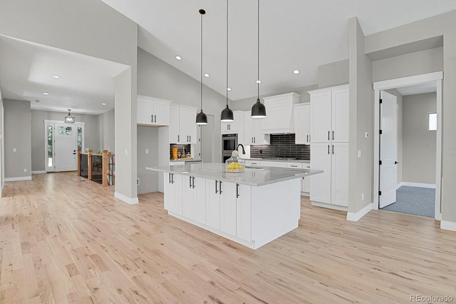 Furnished interior view inside a new home in , Parker (Image 16). Furnished interior view inside a new home in , Parker (Image 16).