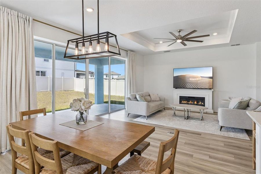Furnished interior view inside a new home in , Lake Alfred (Image 14).